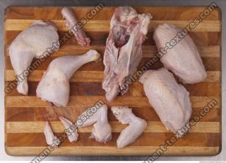 photo texture of chicken meat 0007